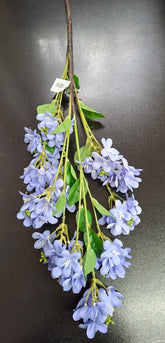 Ramură salcâm artificial albastru-lila  –  90cm